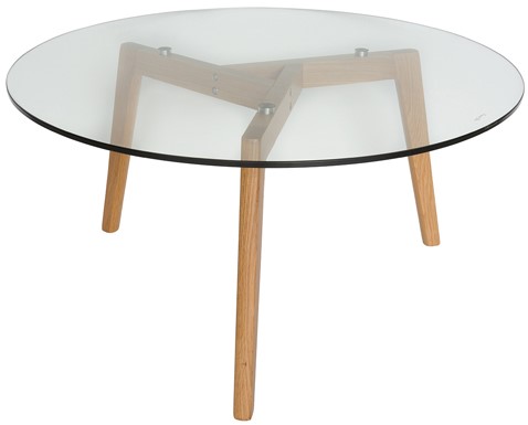 Budget Glass Coffee Table, Oz Design Coffee Table Round